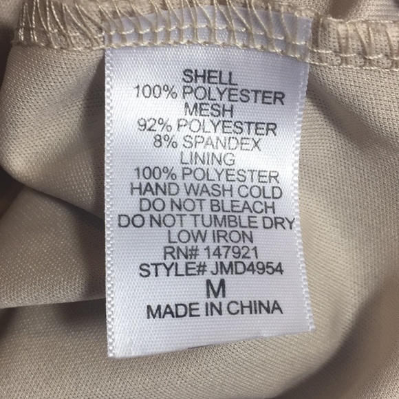 Blush Navy Fishnet Short Sleeve Dress Size M NWT - Picture 9 of 9